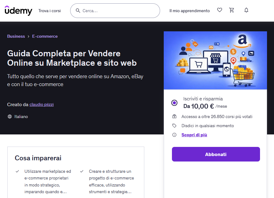 Scopri i nostri corsi